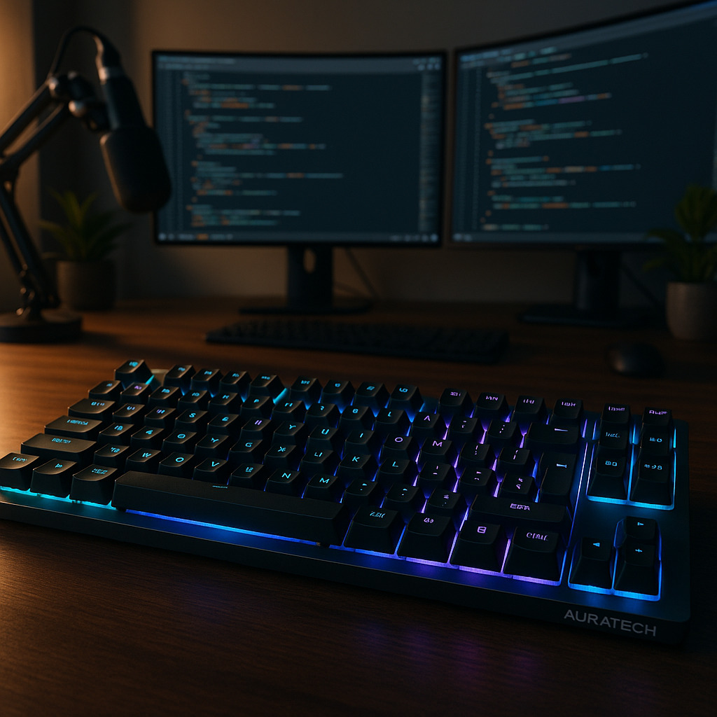 FormDEV keyboard in modern workspace